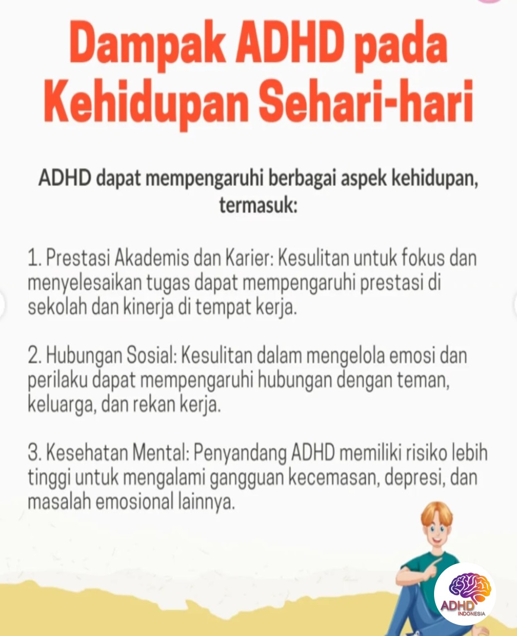 ADHD dan Hubungan Sosial Anak di Lingkungan Sekolah di Kabupaten Kepulauan Anambas