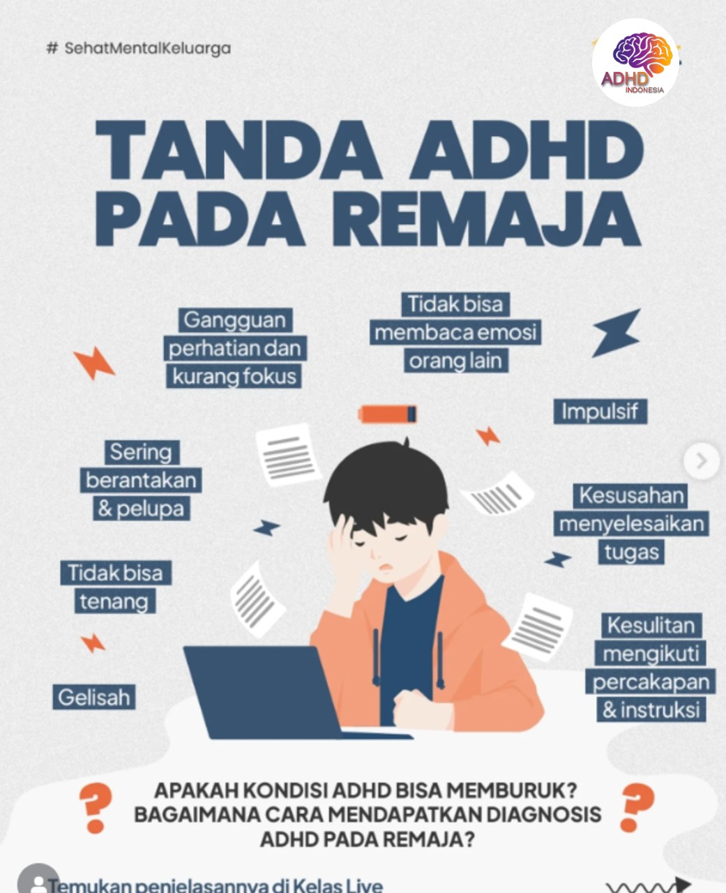 Screening ADHD Non-Diagnostik: Edukasi Awal bagi Orang Tua di Kabupaten Kepulauan Anambas
